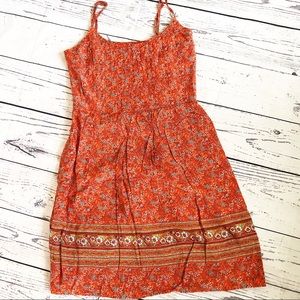 OLD NAVY l Medium orange dress